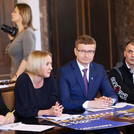 Konferencja Prasowa Przeciwko Przemocy w Urzędzie Miasta Częstochowy