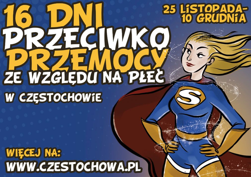 Konferencja Prasowa Przeciwko Przemocy w Urzędzie Miasta Częstochowy